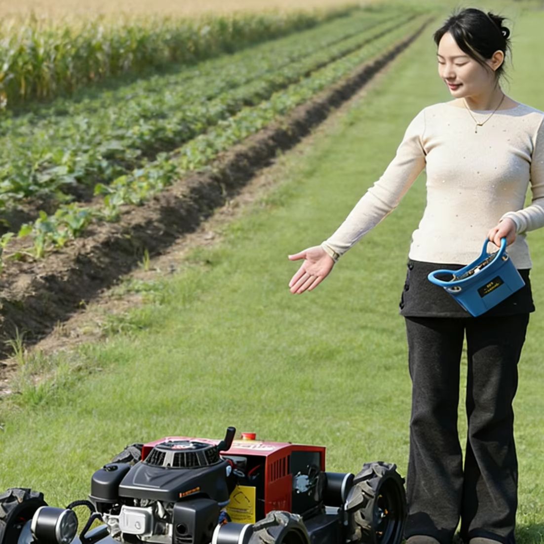 Agriculture Farming Practices - Настраиваемая тяжелая дистанционно управляемая косилка-измельчитель с