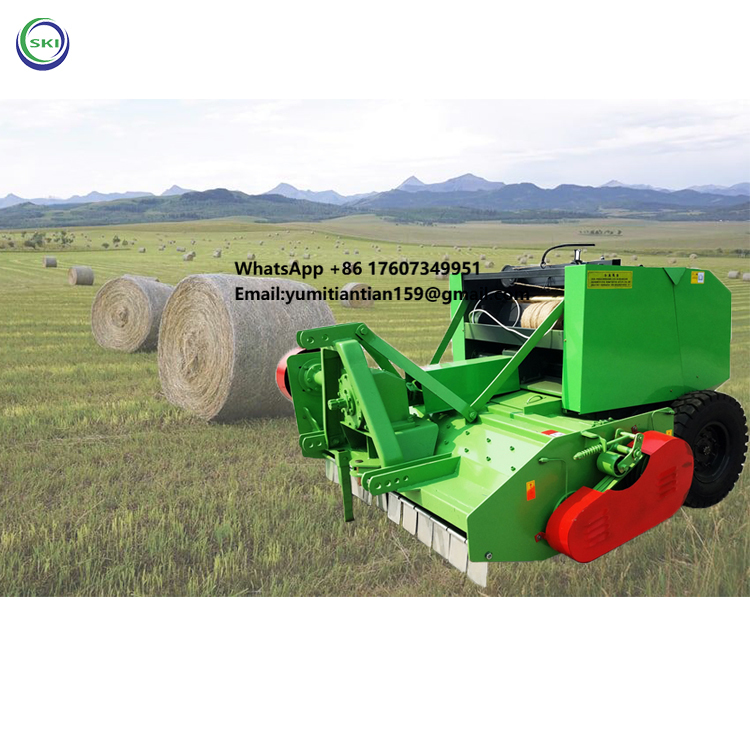Silage Baler Machine - Автоматический пресс-подборщик для упаковки силоса в