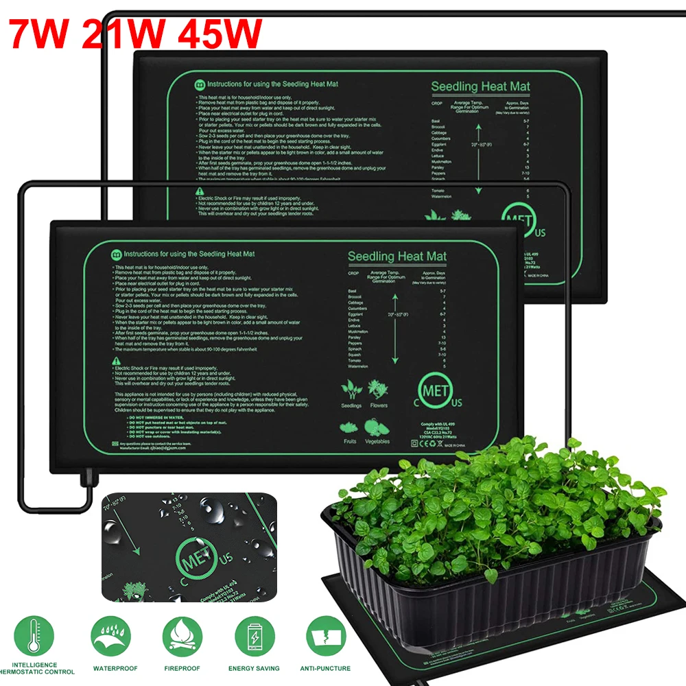 Plant Growth Regulator - 10/25/50 см нагревательный коврик для рассады