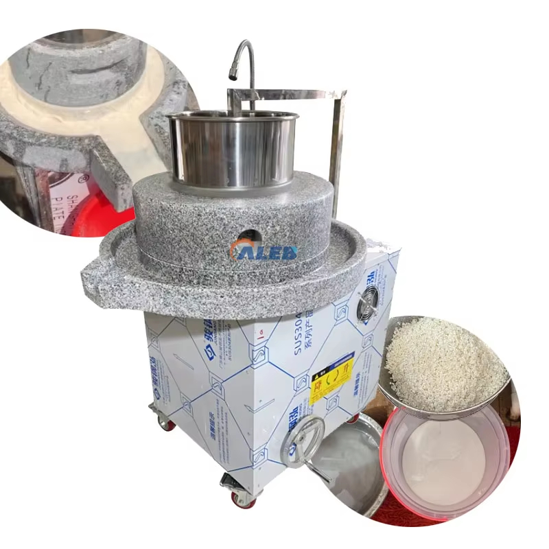 Grain Mill Grinder - Электрическая каменная мельница для помола муки,