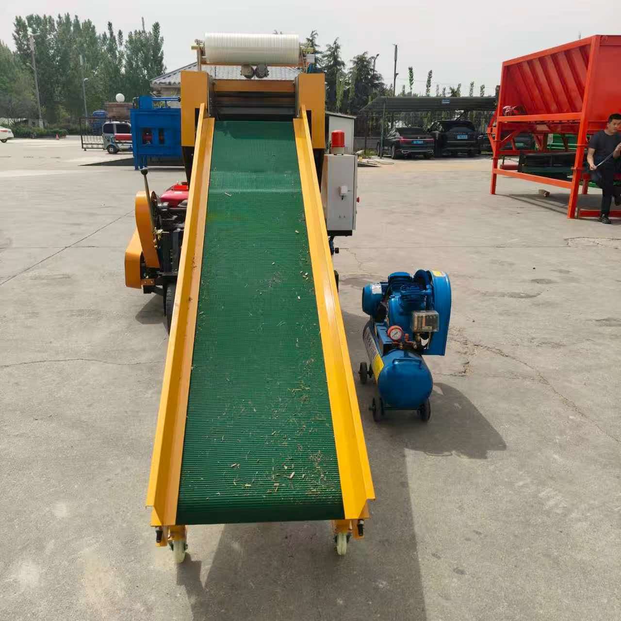 Машина для упаковки силоса в р – обзор и цена Silage Baler Machine