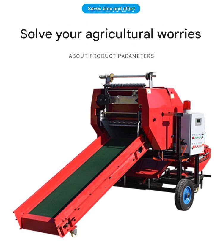 Гидравлический пресс-подборщик – обзор и цена Silage Baler Machine